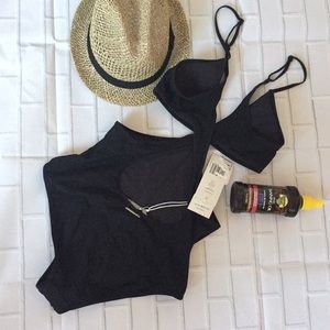 Stella McCartney cut out one piece bathing suit